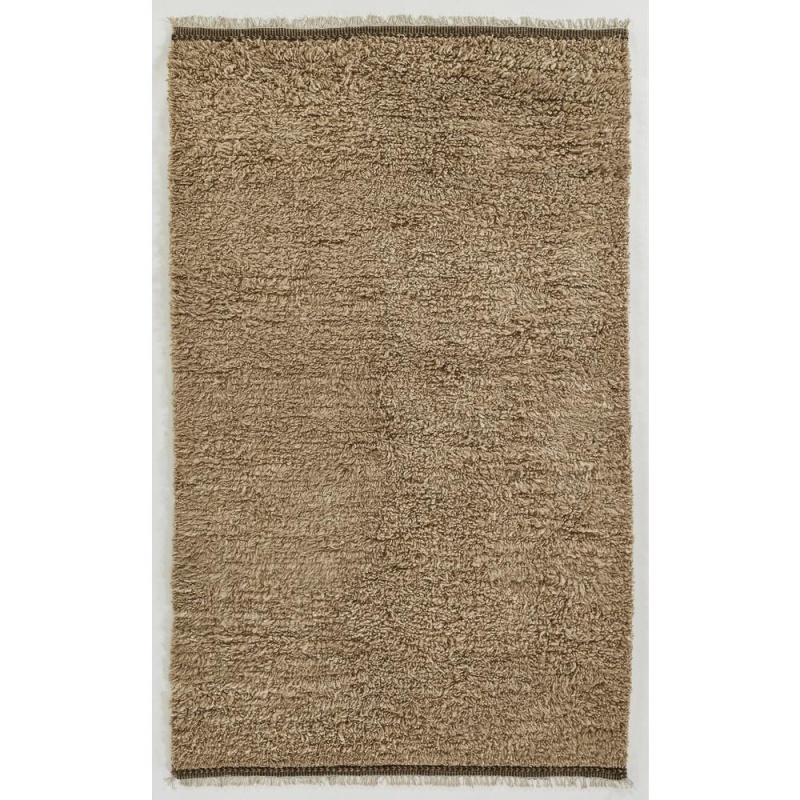 Contemporary Rectangle Area Rug, Natural, 8' X 10'