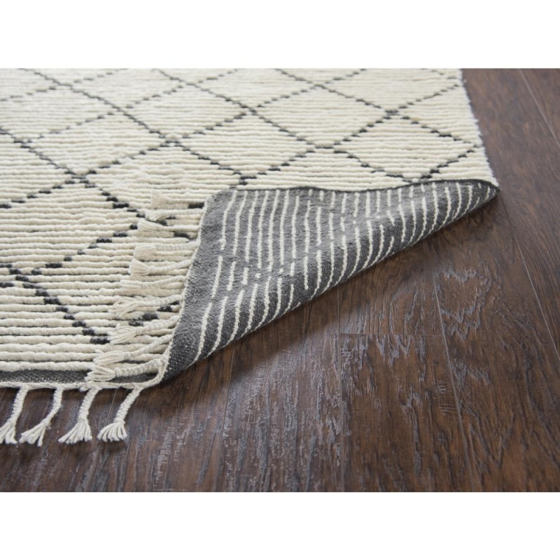 Nile Neutral 8'9" x 11'9" Hand-Knotted Rug