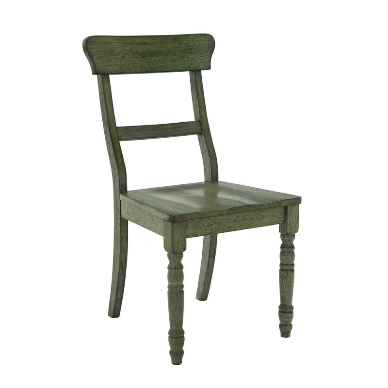 Dining Chair - Green 2/Ctn