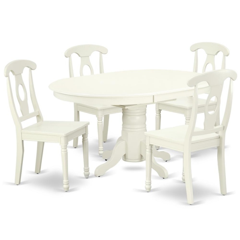 Dining Room Set Linen White