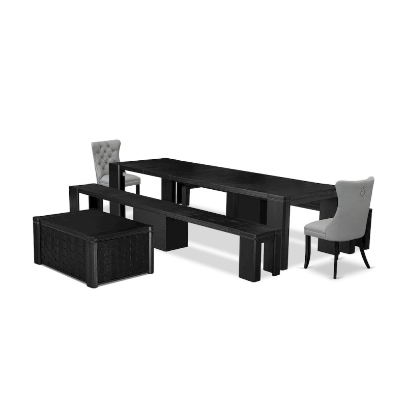 6-Piece Modern Dining Table Set