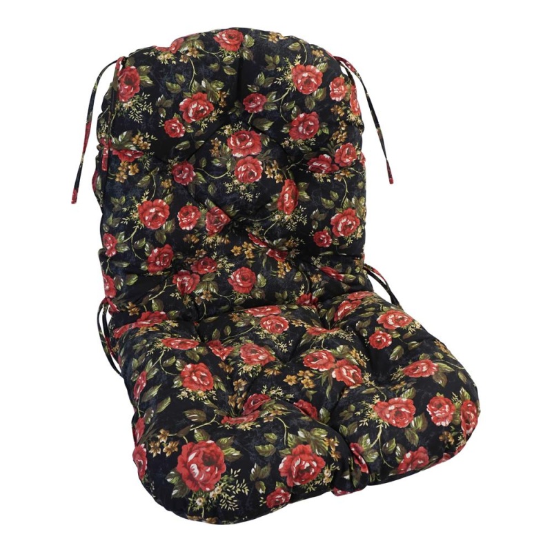 48-Inch By 24-Inch Indoor Polyester Blend Swivel Rocker Cushion 93310-Id-006