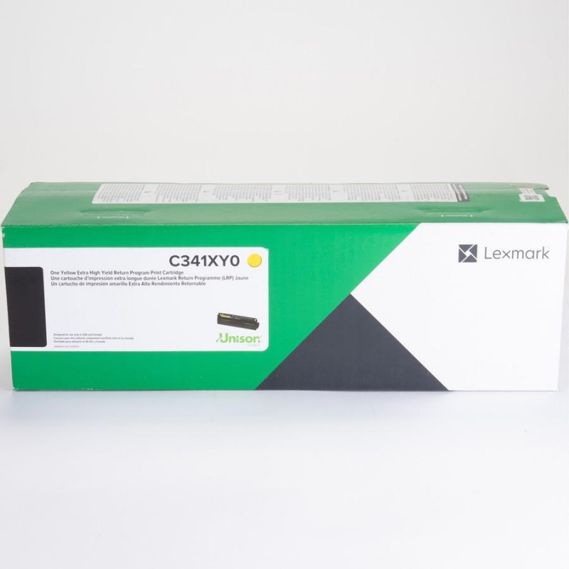 Lexmark Unison Original Toner Cartridge - Yellow - Laser - Extra High Yield - 4500 Pages - 1 Each