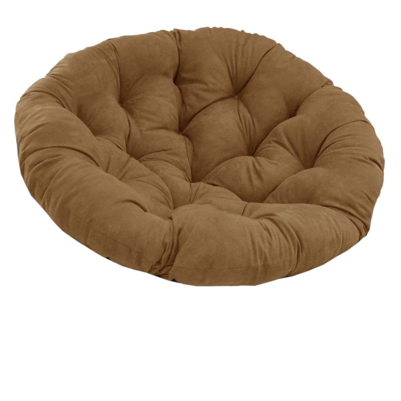 52-Inch Solid Microsuede Papasan Cushion (Fits 50-Inch Papasan Frame) 93302-52-Ms-Sb