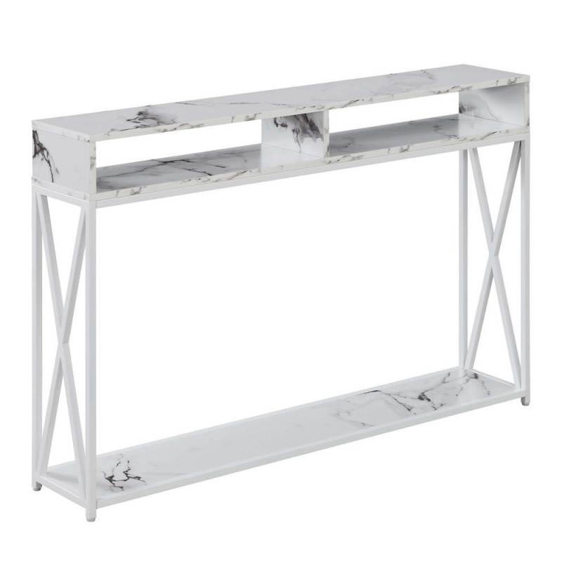 Tucson Deluxe Console Table With Shelf