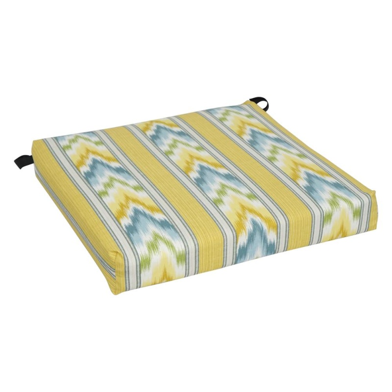 20-Inch By 19-Inch Patterned Outdoor Chair Cushion 93454-1Ch-Od-116