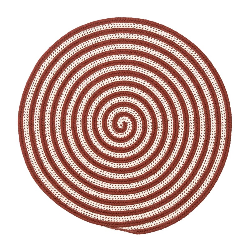 Candy Cane Rugs - Red 45” X 45”