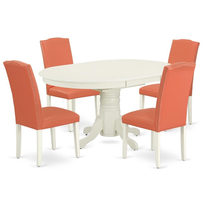 Dining Room Set Linen White