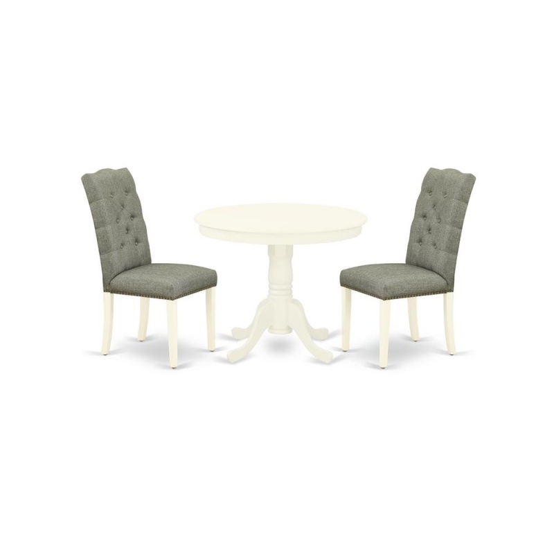 Dining Room Set Linen White