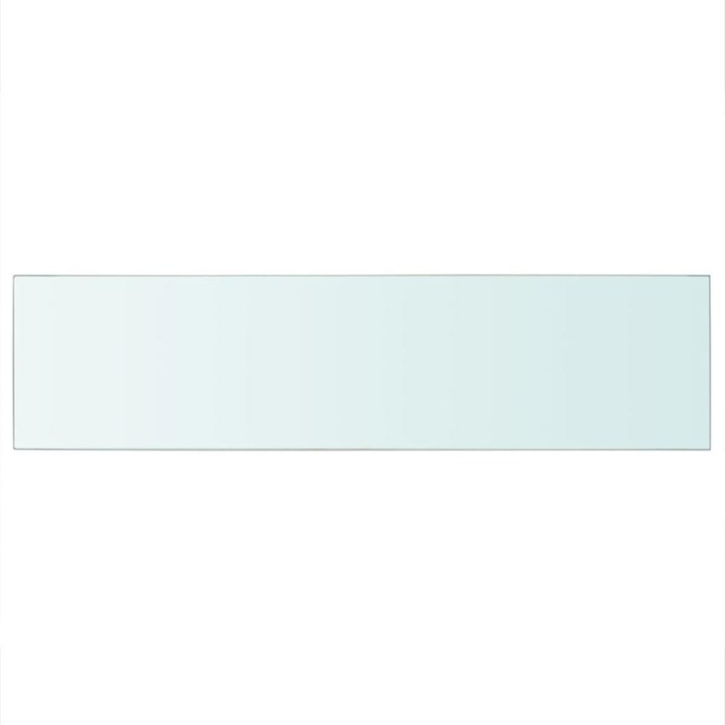 Vidaxl Shelf Panel Glass Clear 39.4"X9.8"