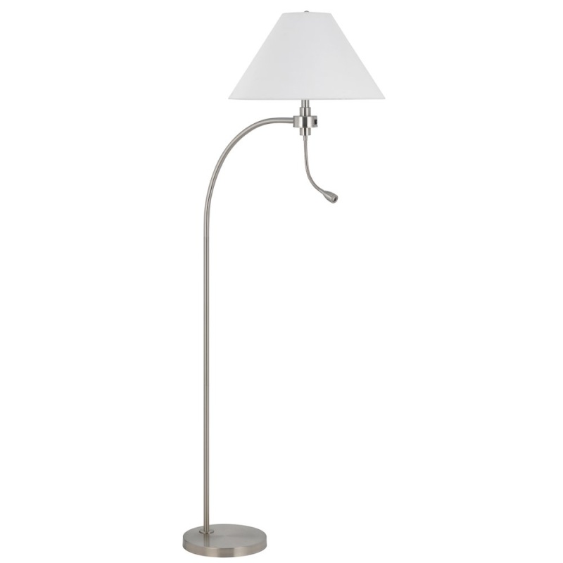 100W 3 Way Ashland Mini Arc Metal Floor Lamp