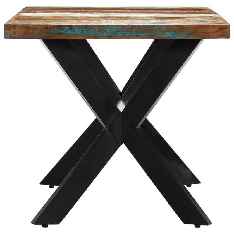 Vidaxl Dining Table 63"X31.5"X29.5" Solid Reclaimed Wood