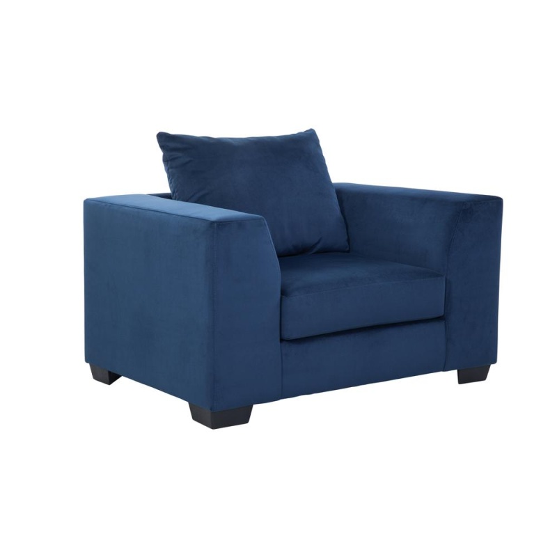 American Furniture Classics Blue Upholstered Oversize Chair
