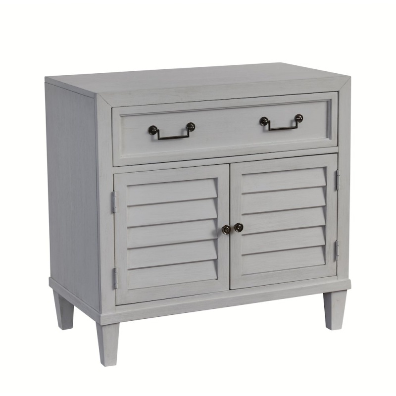 Dunescape 2 Door Nightstand - White