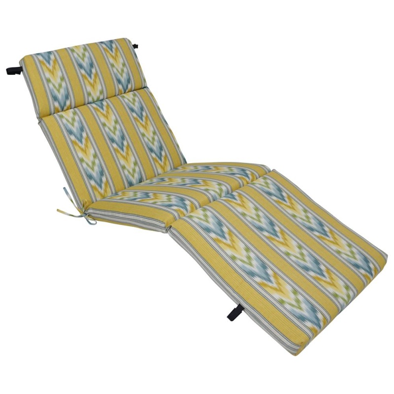72-Inch By 24-Inch Polyester Outdoor Chaise Lounge Cushion 93475-Od-116