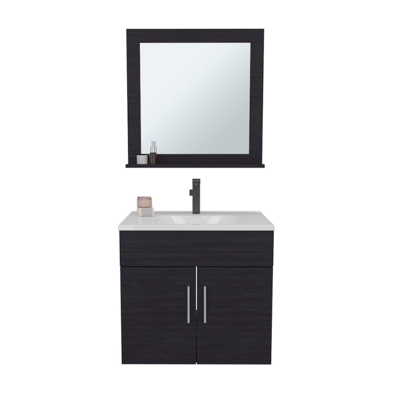 Jette Bathroom Set with Vanity Sink and Mirror