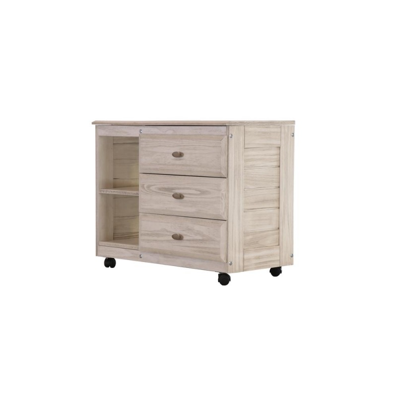 Os Home And Office Model Light Ash Chest With Three Drawers