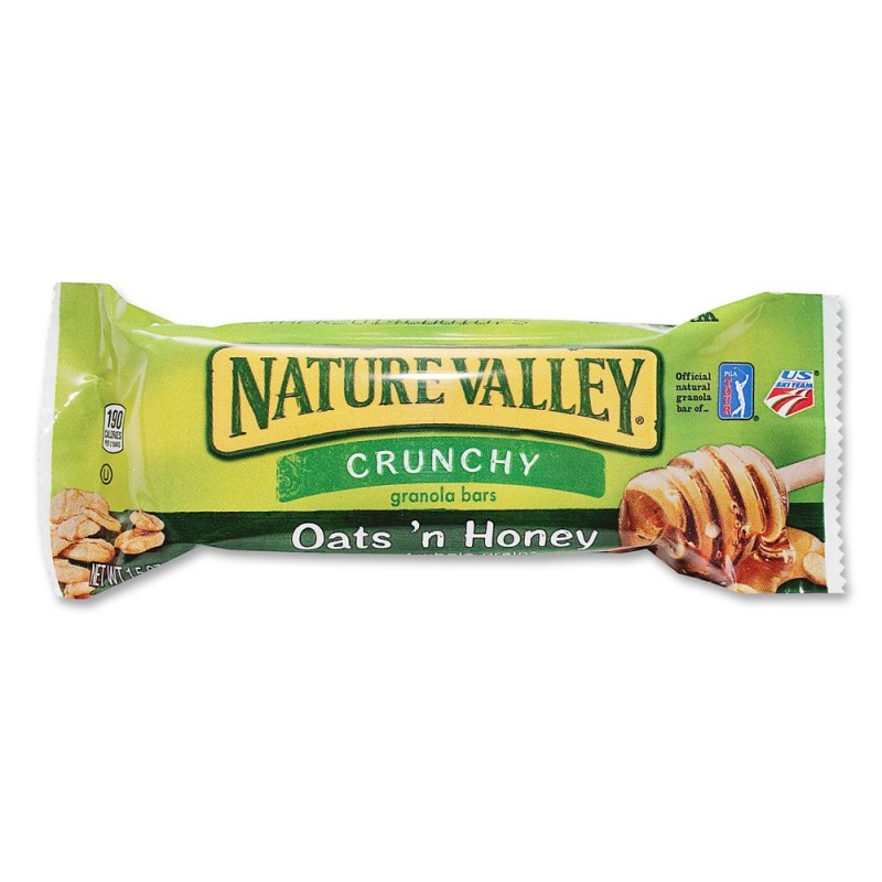 Nature Valley Oats/Honey Granola Bar - Oats 'N Honey - 1.50 Oz - 108 / Carton