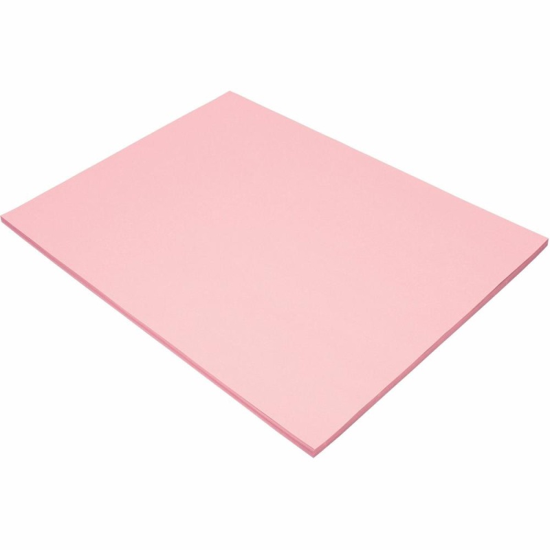 Tru-Ray Construction Paper - 18"Width X 24"Length - 50 / Pack - Shocking Pink