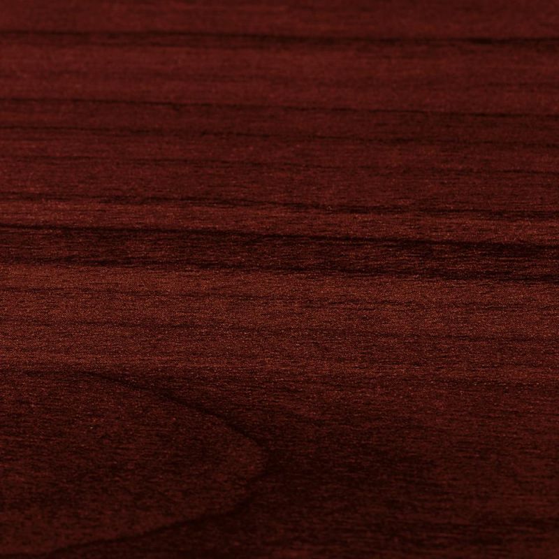 Lorell Prominence 2.0 Half-Racetrack Conference Tabletop - Mahogany Racetrack, Laminated Top X 72" Table Top Width X 48" Table Top Depth X 1.50" Table Top Thickness - Assembly Required