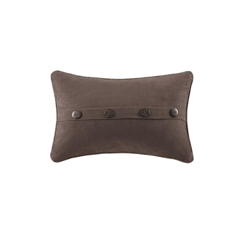 Boone 6 Piece Reversible Daybed Cover Set, Brown Color