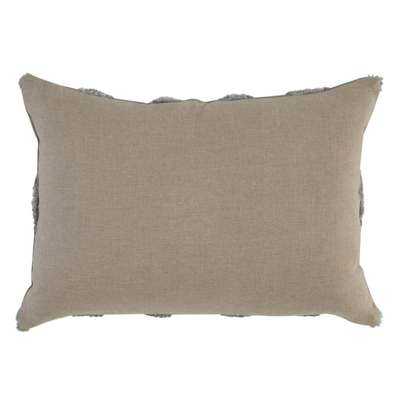 Evangeline 100% Linen 14"X 20" Throw Pillow In Natural By Kosas Home