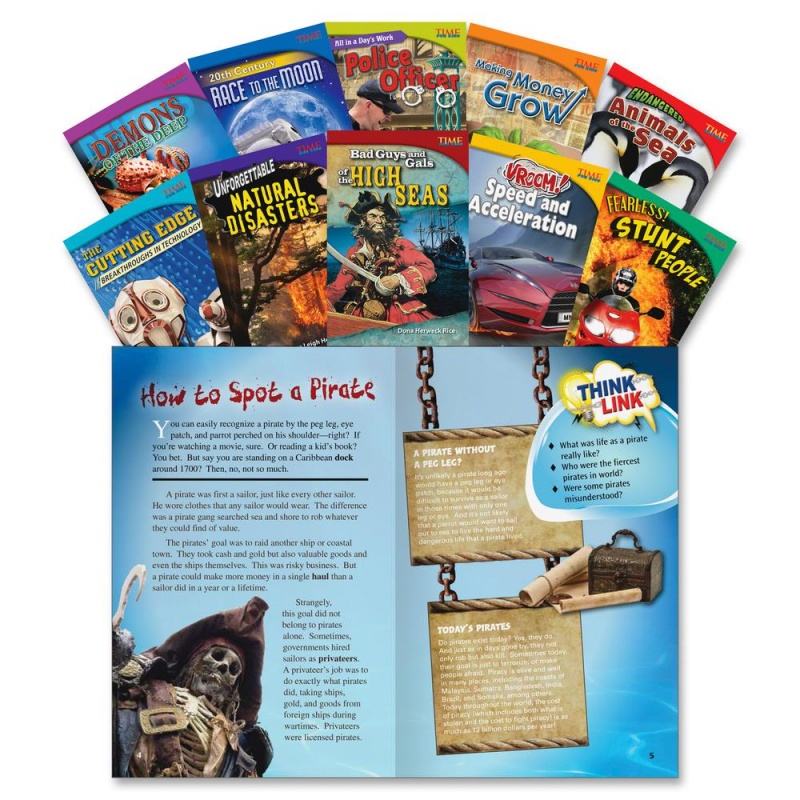 Shell Education Tfk Challenging 5Th-Grade Book Set 1 Printed Book - 64 Pages - Book - Grade 5 - English