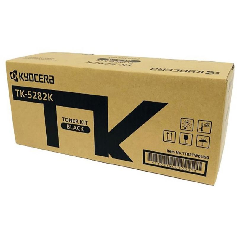 Kyocera Tk-5282K Original Toner Cartridge - Black - Laser - 13000 Pages - 1 Each