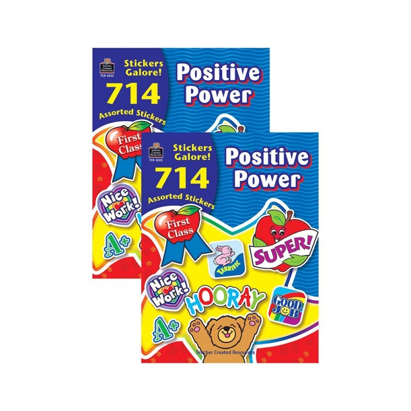 Positive Power Sticker Book, Pack of 2