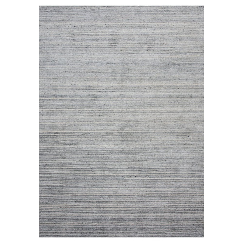 5' X 7'6" Cut High Low Pile Hand Loomed Rug