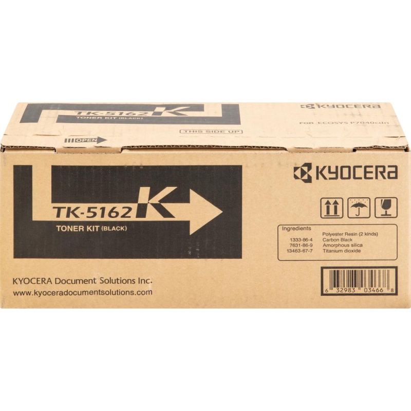 Kyocera Tk-5162K Original Toner Cartridge - Black - Laser - 16000 Pages - 1 Each