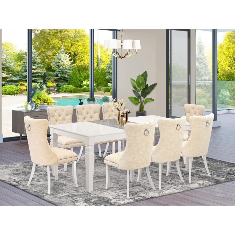 9 Piece Dining Table Set