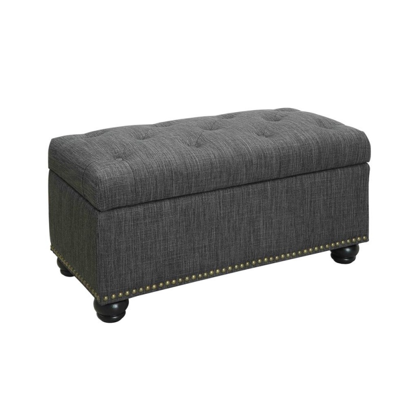 Designs4comfort 7Th Avenue Storage Ottoman Bench