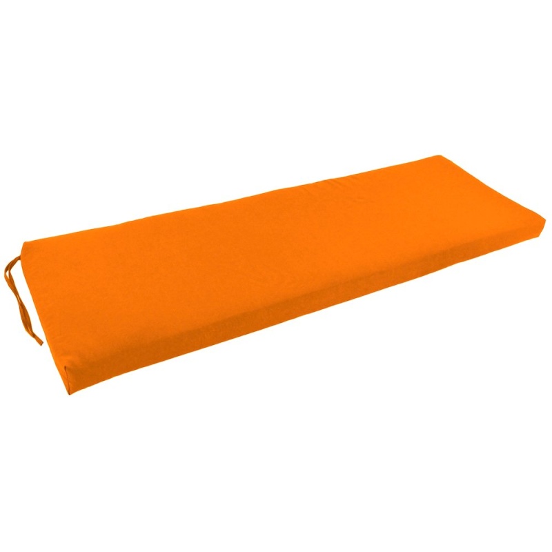 48-Inch by 19-Inch Solid Twill Bench Cushion