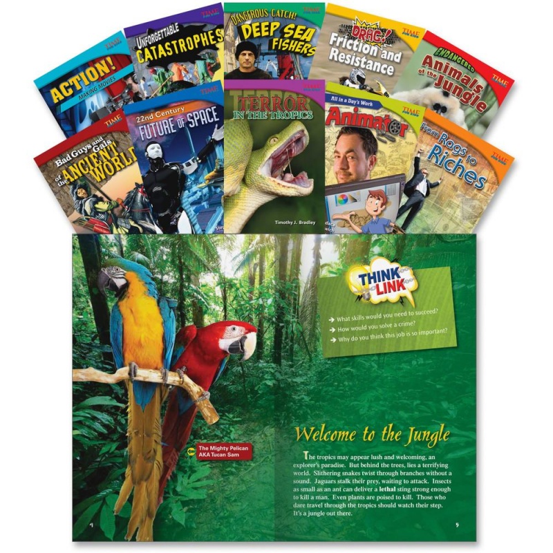 Shell Education Time For Kids Advanced Book Set Printed Book - Book - Grade 5