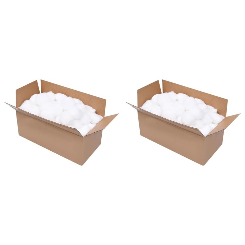 White Polyethylene Filter Ball, 3.1 lbs
