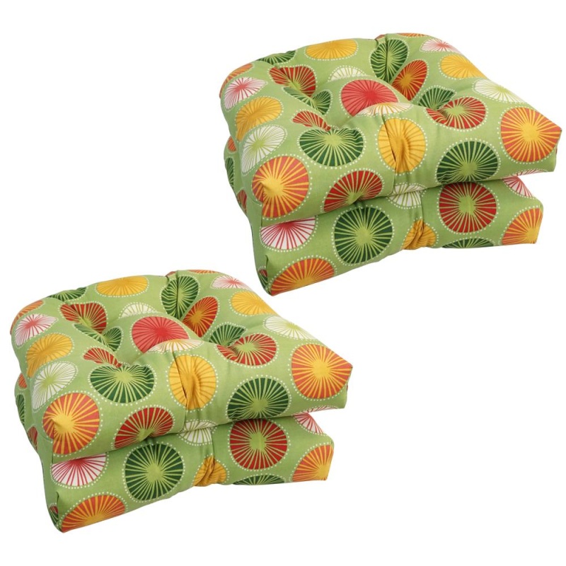 19-Inch U-Shaped Dining Chair Cushions (Set Of 4) 93184-4Ch-Od-127