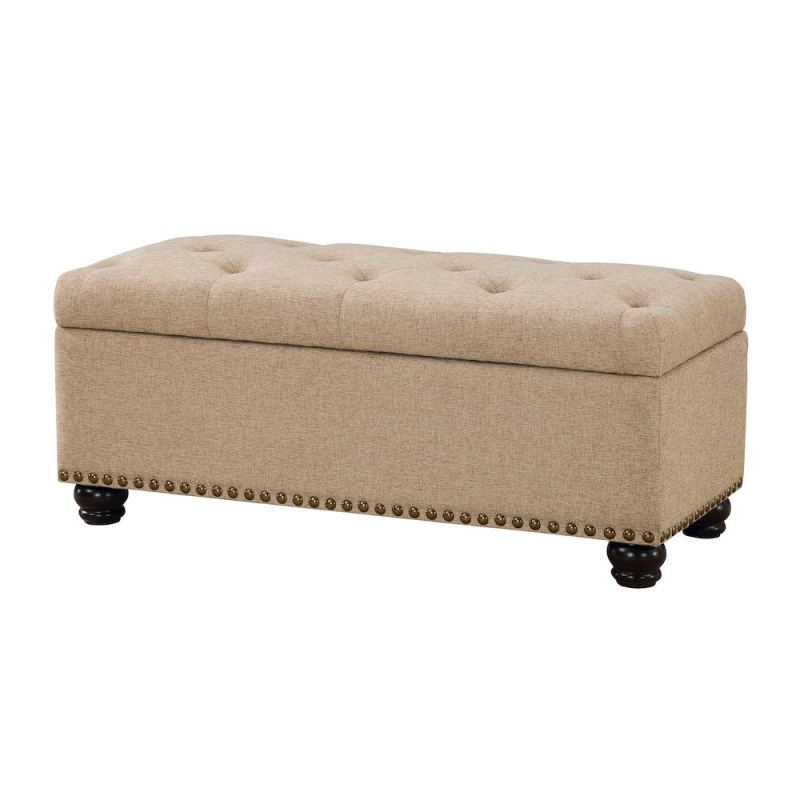 Designs4comfort 9th Avenue Storage Ottoman Bench