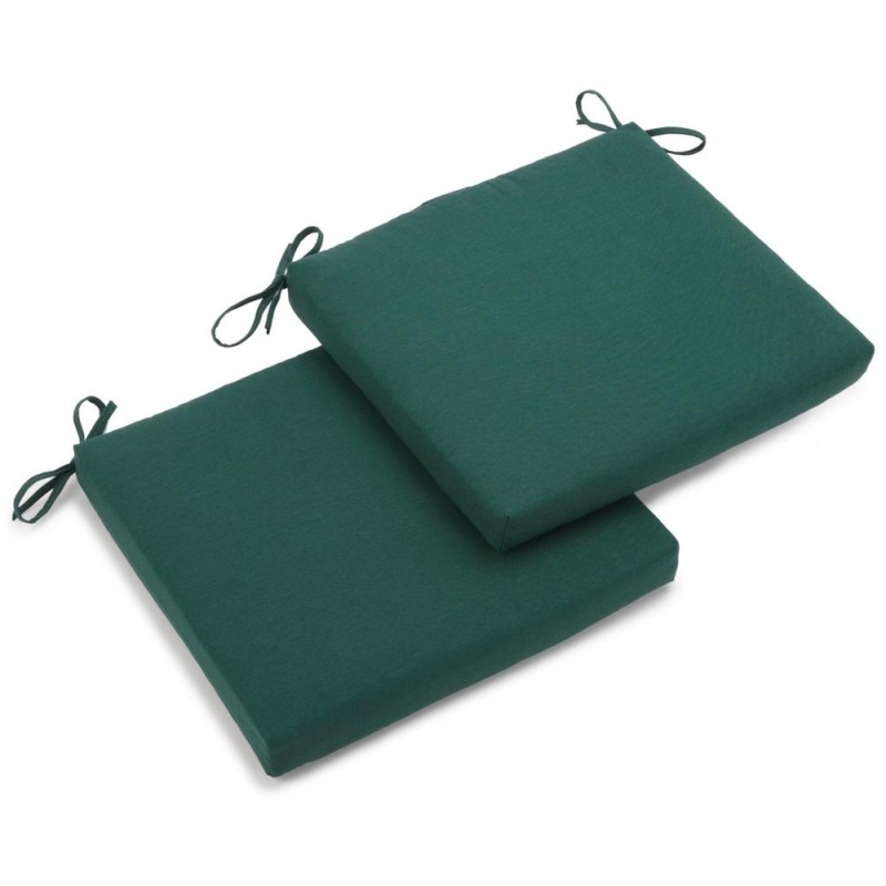 20-Inch by 19-Inch Twill Chair Cushion (Set of Two)