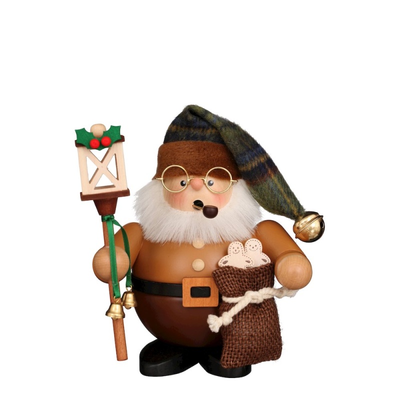 Smoker - Santa With Lanter (Natural)