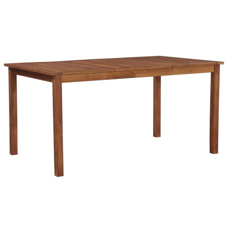 Vidaxl Garden Table 59.1"X35.4"X29.1" Solid Acacia Wood