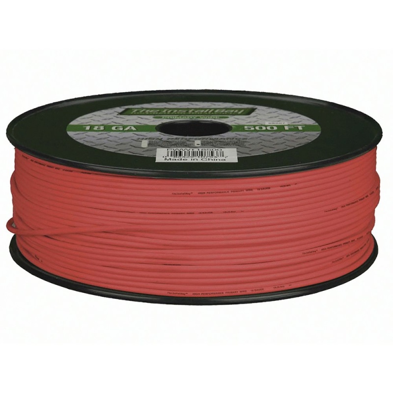 16Ga Copper Pink Primary Wire Coil, 500Ft