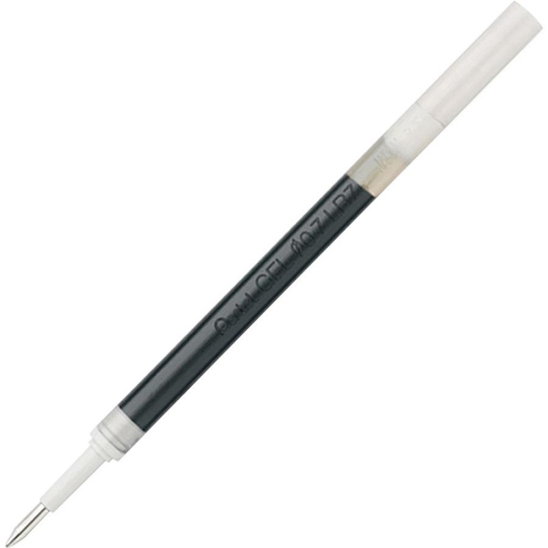 Energel Liquid Gel Pen Refill - 0.70 Mm Point - Black Ink - Smudge Proof, Quick-Drying Ink, Glob-Free - 12 / Box