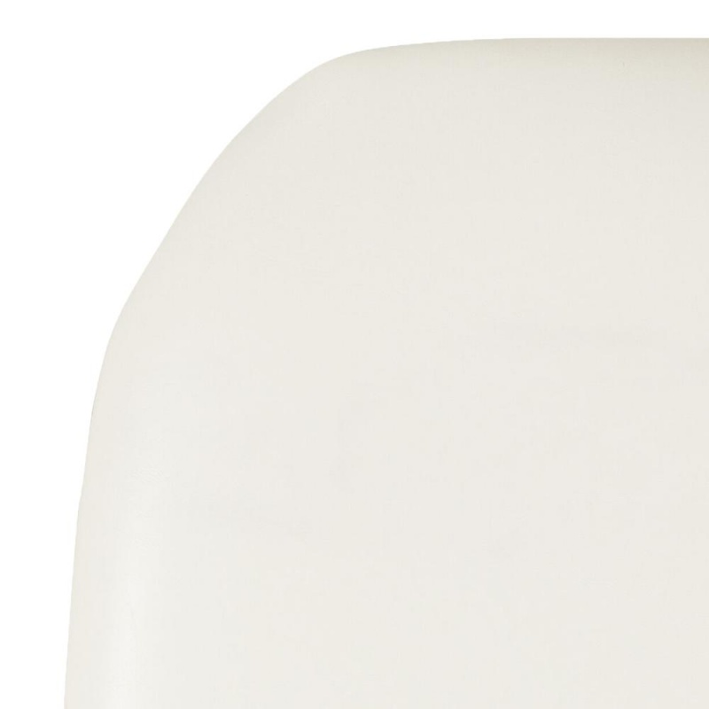 Hard White Vinyl Chiavari Chair Cushion