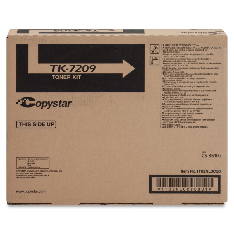 Copystar Tk7209 Original Toner Cartridge - Laser - 35000 Pages - Black - 1 Each