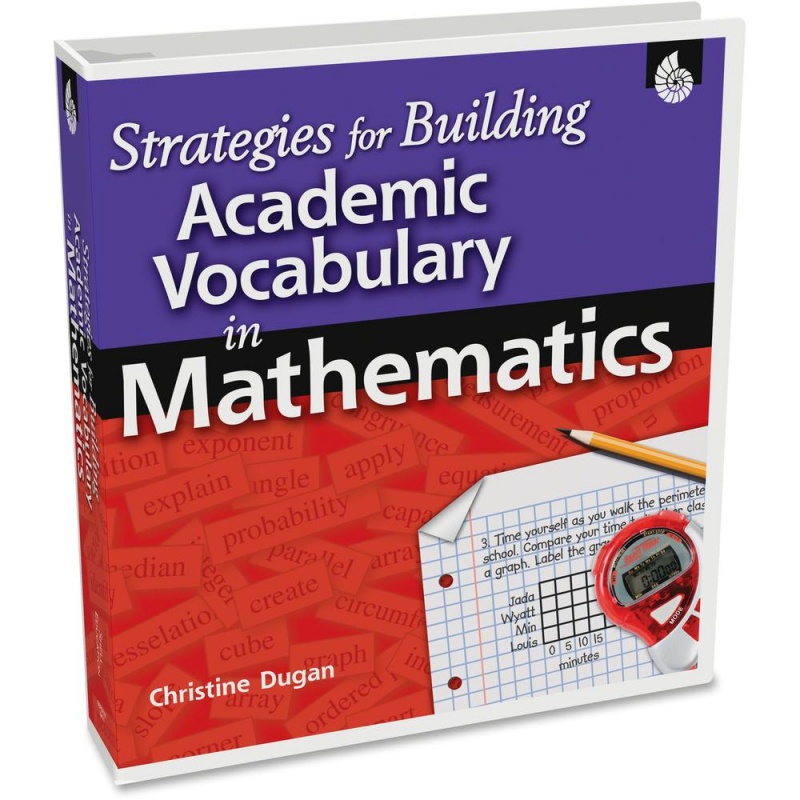 Shell Education Building Mathematics Vocabulary Book Printed/Electronic Book By Christine Dugan - 304 Pages - Shell Educational Publishing Publication - 2010 February 01 - Book, Cd-Rom - Grade K-8