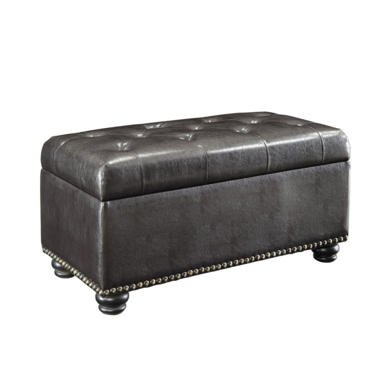 Designs4comfort 7Th Avenue Storage Ottoman Bench