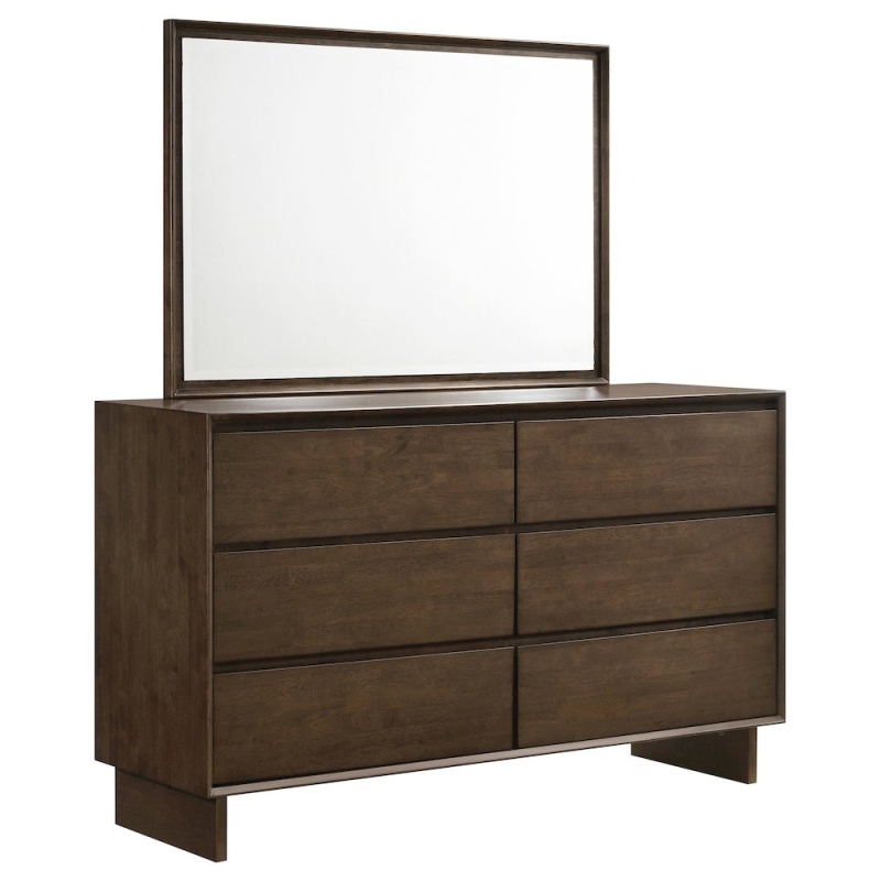 Glenwood 6-Drawer Dresser and Mirror