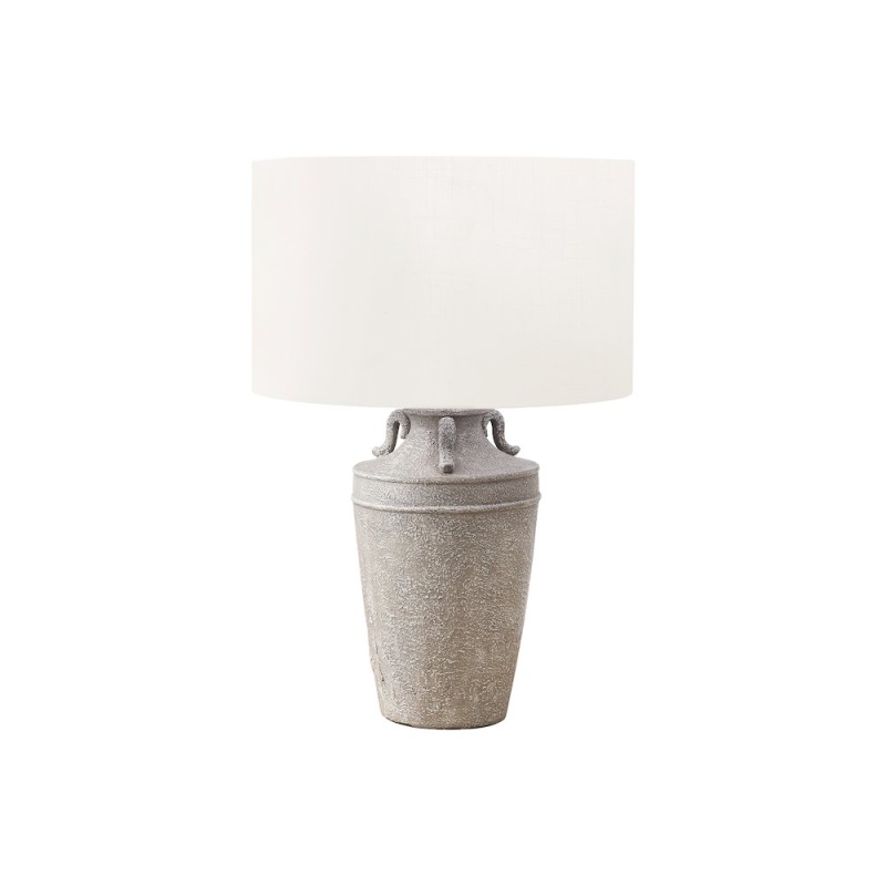 Grey Ceramic 28" Table Lamp