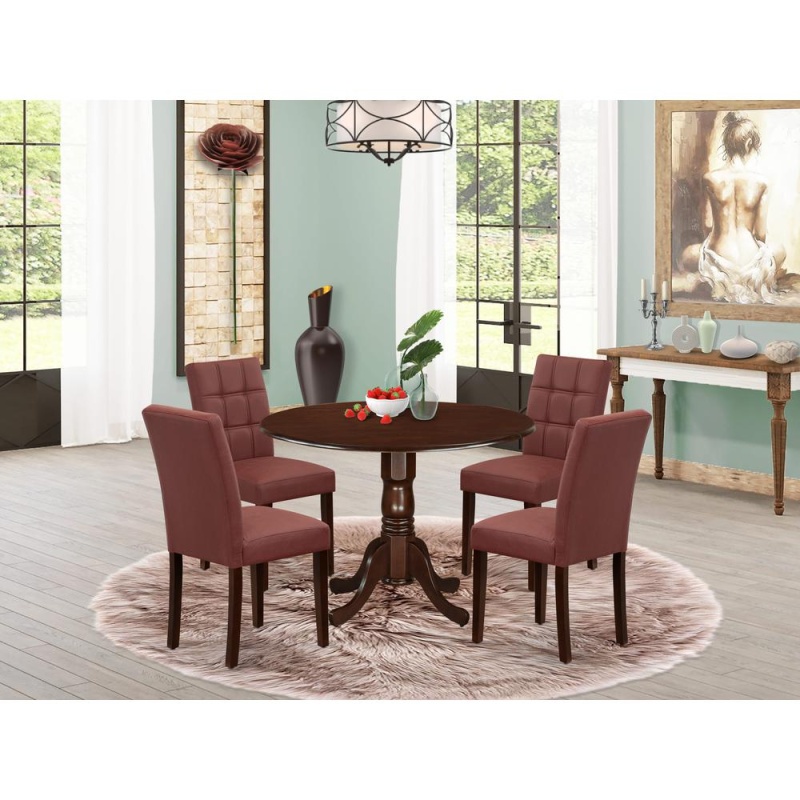 5 Piece Dinner Table Set Consists A Dining Table